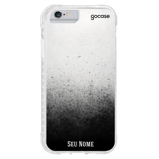 Capinha para celular Gradiente Preto Personalizada