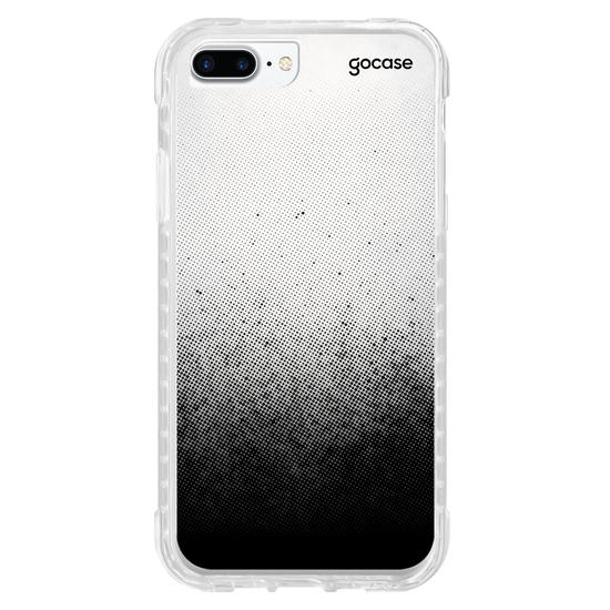 Capinha para celular Gradiente Preto Personalizada