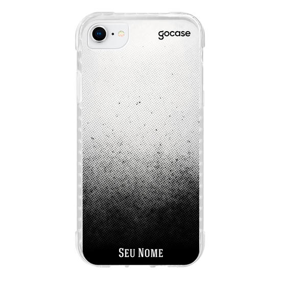 Capinha para celular Gradiente Preto Personalizada