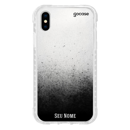 Capinha para celular Gradiente Preto Personalizada