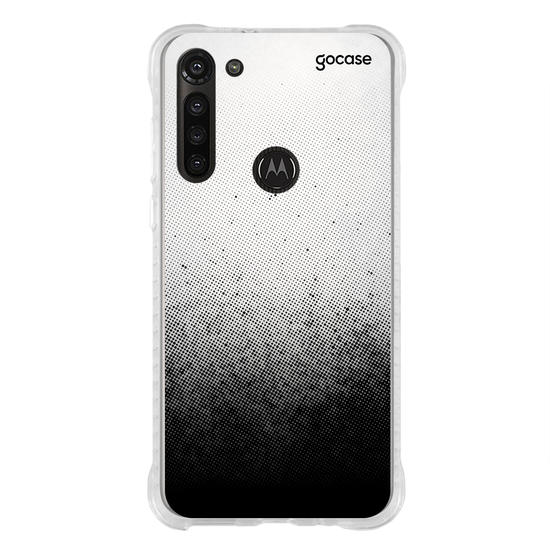 Capinha para celular Gradiente Preto Personalizada