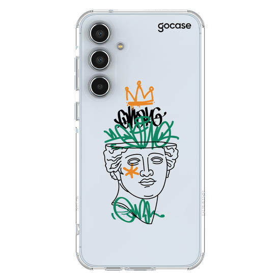 Capinha para celular  Graffiti Greek Statue