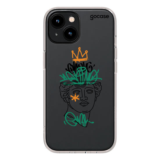 Capinha para celular  Graffiti Greek Statue