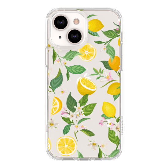 Limões e Folhas Verdes Phone Case