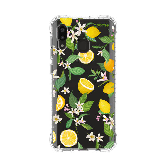Capinha para celular  Limões e Folhas Verdes