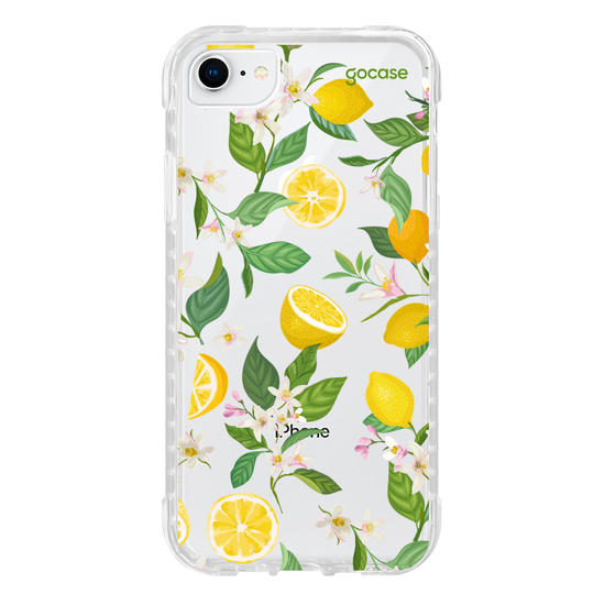 Capinha para celular  Limões e Folhas Verdes