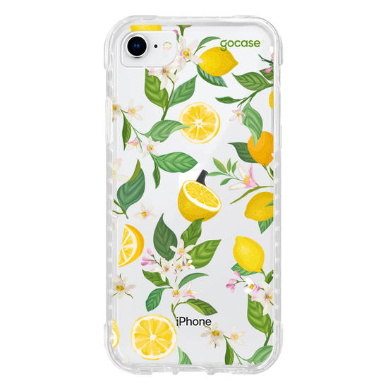 Capinha para celular  Limões e Folhas Verdes