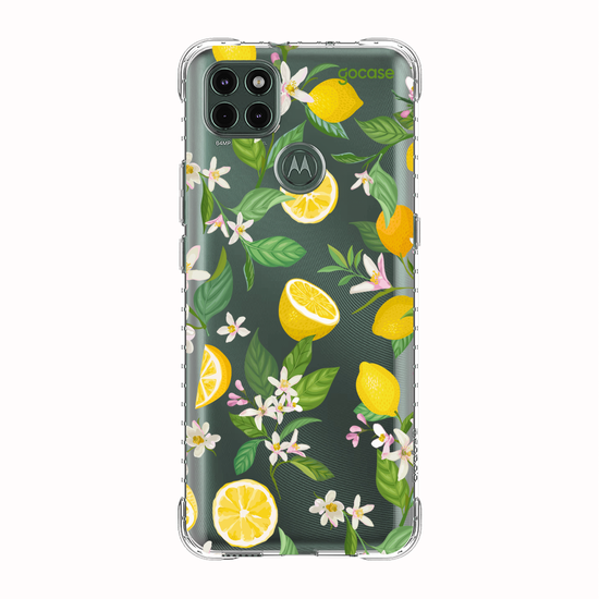 Capinha para celular  Limões e Folhas Verdes