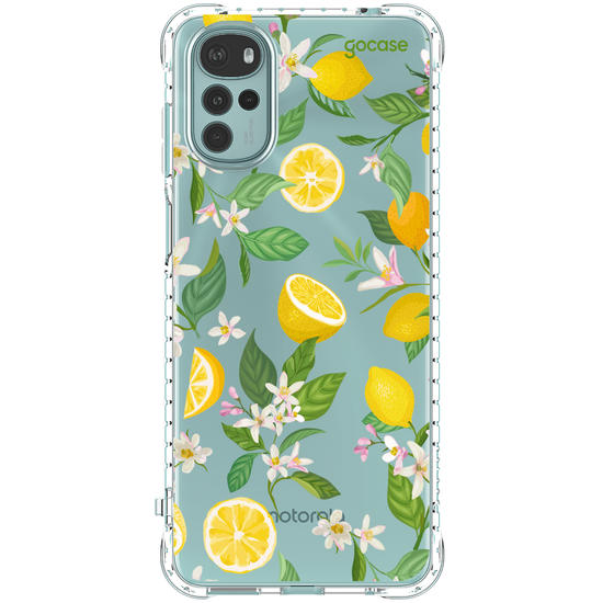 Capinha para celular  Limões e Folhas Verdes