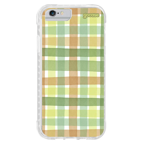 Capinha para celular  Green Plaid