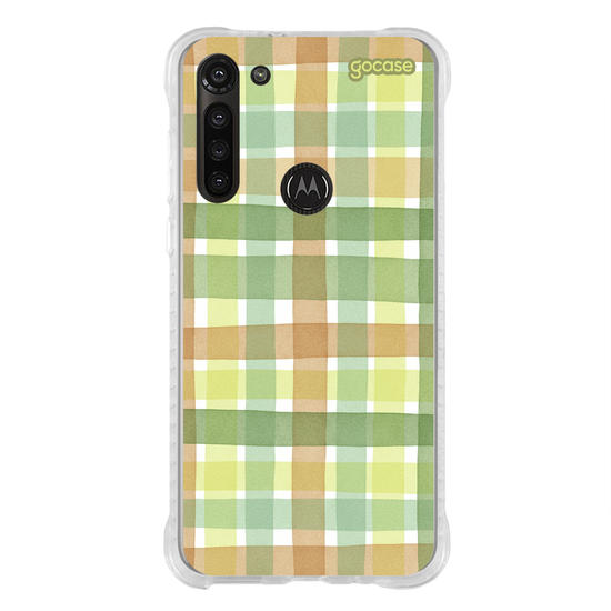 Capinha para celular  Green Plaid