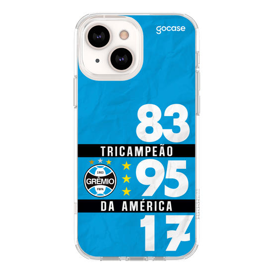 Capinha para celular Grêmio - 3X Campeão da América