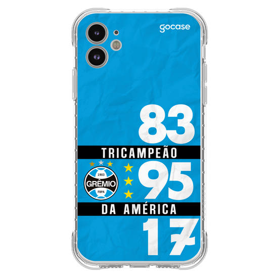 Capinha para celular  Grêmio - 3X Campeão da América