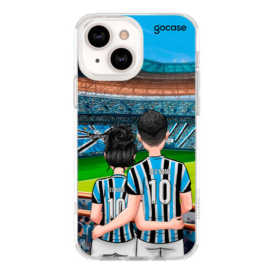 Capinha para celular Grêmio - Casal Tricolor