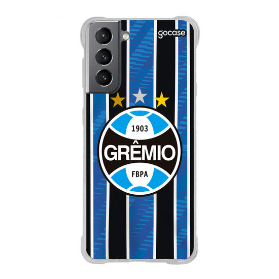 Capinha para celular Grêmio Escudo Uniforme 1 2020 
