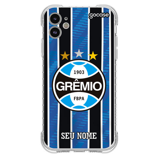 Capinha para celular Grêmio Escudo Uniforme 1 2020 