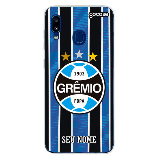 Grêmio Escudo Uniforme 1 2020 