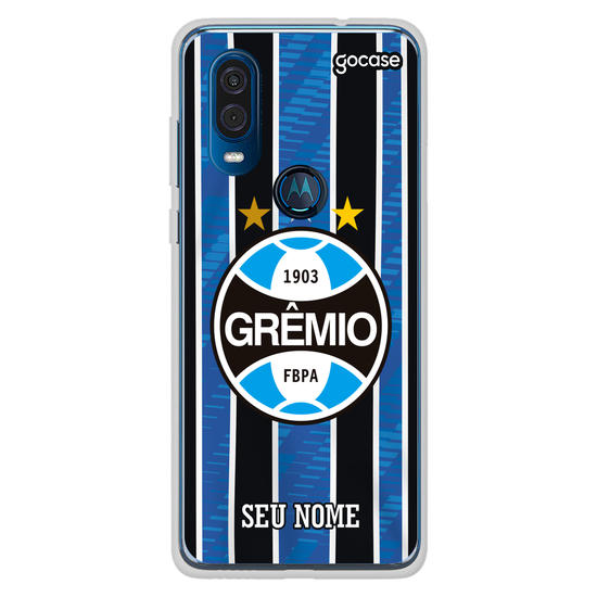 Grêmio Escudo Uniforme 1 2020 