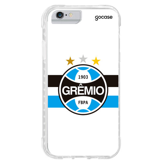 Capinha para celular Grêmio Listras Tricolor Personalizado