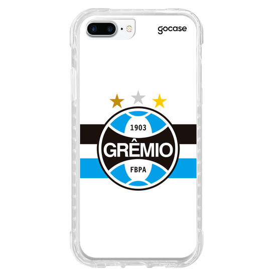 Capinha para celular Grêmio Listras Tricolor Personalizado