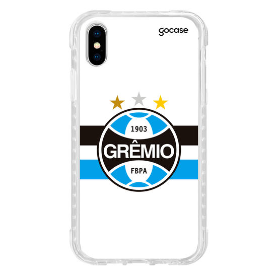 Capinha para celular Grêmio Listras Tricolor Personalizado
