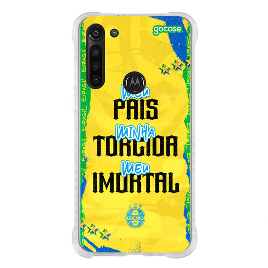 Capinha para celular  Grêmio - Meu Imortal é Brasil