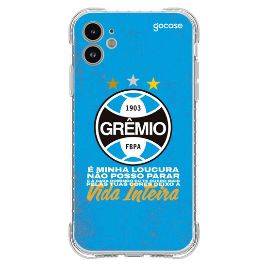 Capinha para celular  Grêmio - Minha Vida Inteira