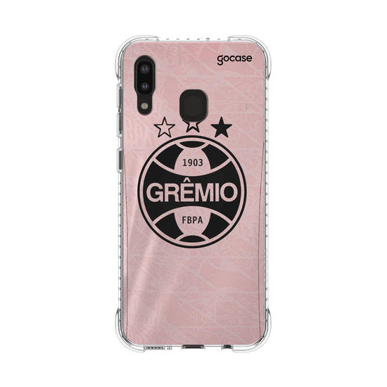 Capinha para celular  Grêmio - Outubro Rosa 2025 Escudo