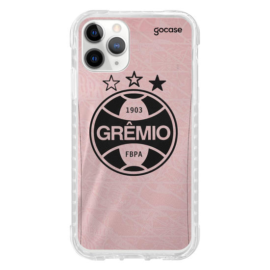 Capinha para celular  Grêmio - Outubro Rosa 2025 Escudo