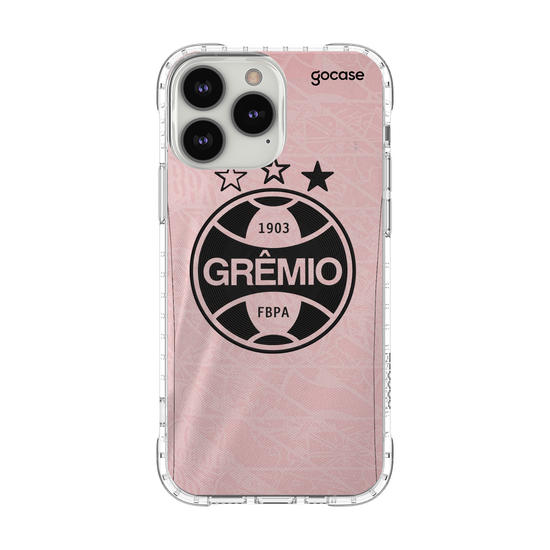 Capinha para celular  Grêmio - Outubro Rosa 2025 Escudo