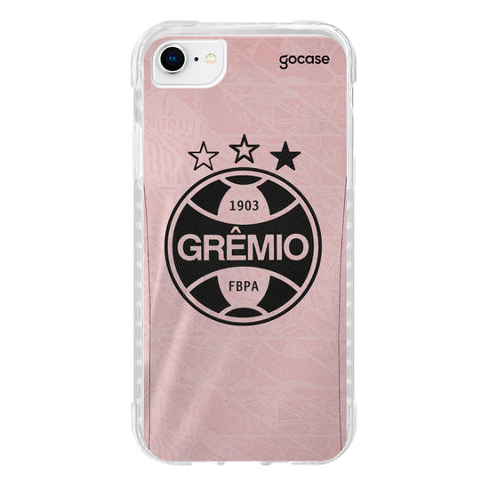 Capinha para celular  Grêmio - Outubro Rosa 2025 Escudo