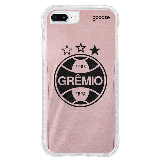 Capinha para celular  Grêmio - Outubro Rosa 2025 Escudo