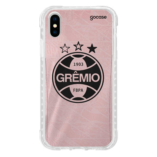 Capinha para celular  Grêmio - Outubro Rosa 2025 Escudo