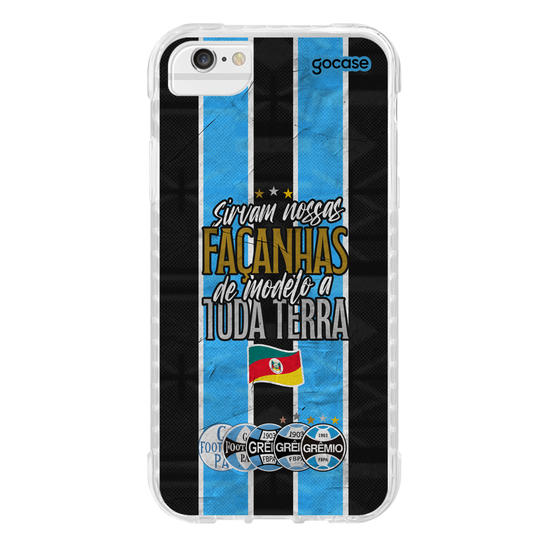 Capinha para celular  Grêmio - Sirvam Nossas Façanhas