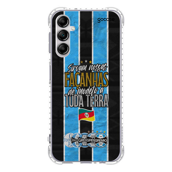 Capinha para celular  Grêmio - Sirvam Nossas Façanhas