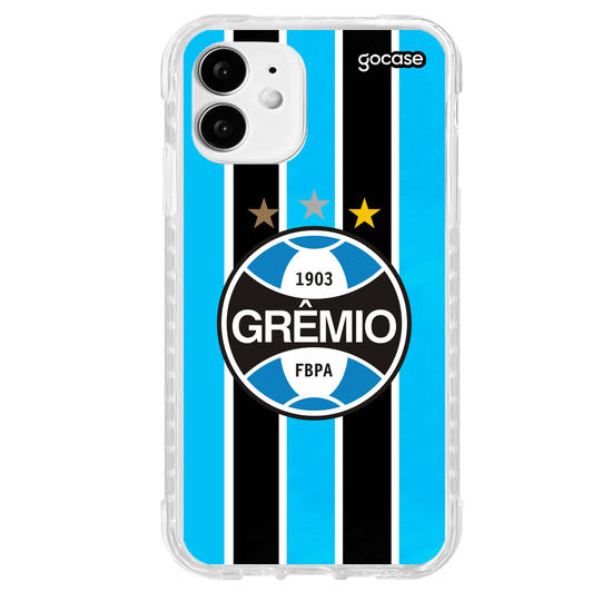Capinha para celular  Grêmio - Uniforme 1 2025 Escudo