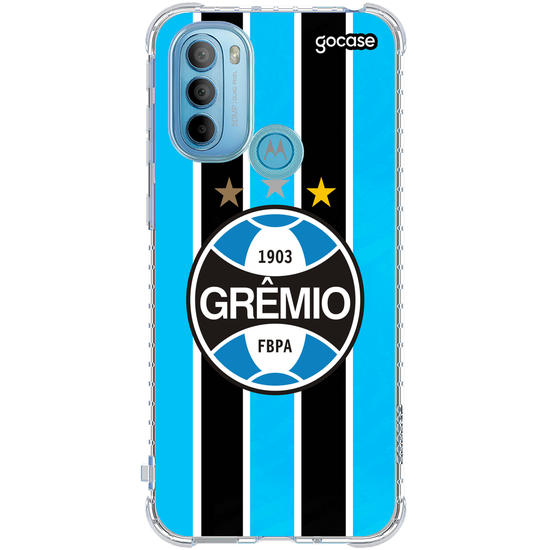 Capinha para celular  Grêmio - Uniforme 1 2025 Escudo
