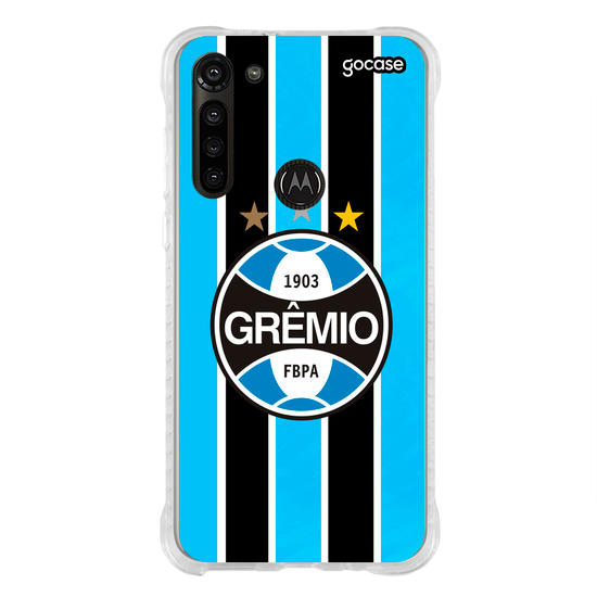 Capinha para celular  Grêmio - Uniforme 1 2025 Escudo