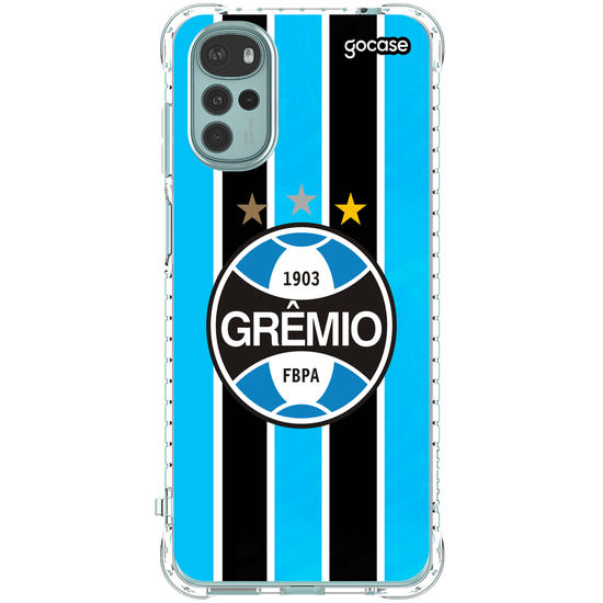 Capinha para celular  Grêmio - Uniforme 1 2025 Escudo