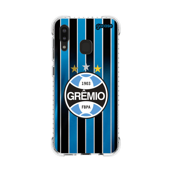 Capinha para celular  Gremio Uniforme 1 2026 Escudo