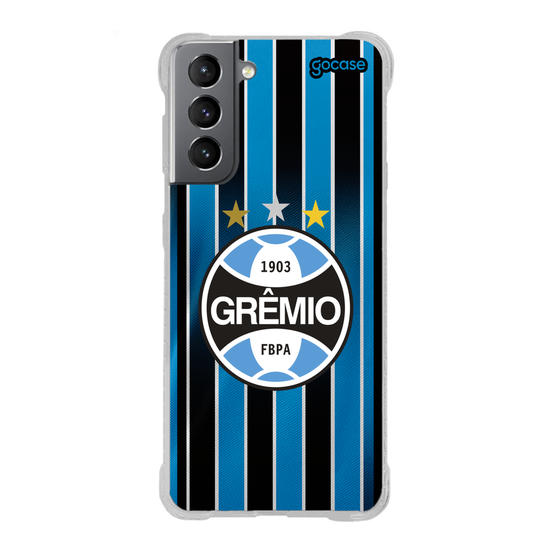 Capinha para celular  Gremio Uniforme 1 2026 Escudo