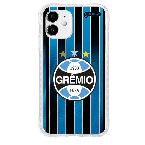 Capinha para celular  Gremio Uniforme 1 2026 Escudo