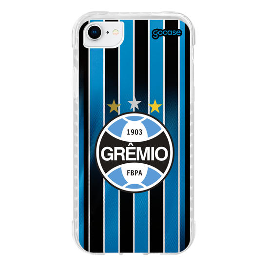 Capinha para celular  Gremio Uniforme 1 2026 Escudo