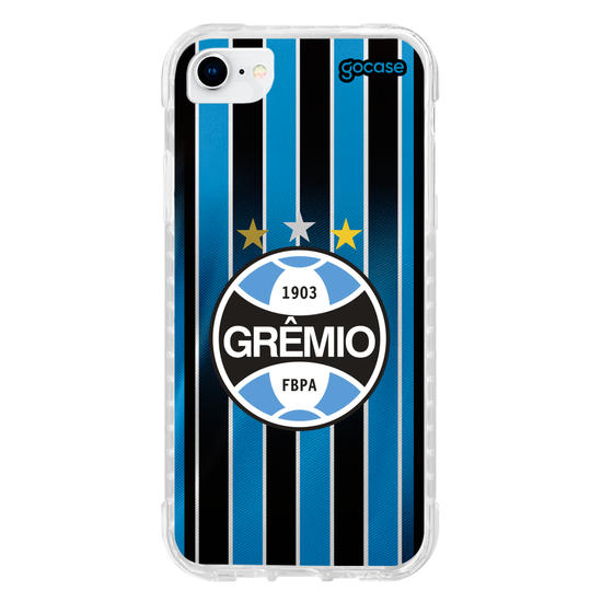 Capinha para celular  Gremio Uniforme 1 2026 Escudo