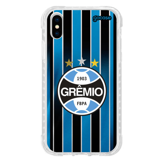 Capinha para celular  Gremio Uniforme 1 2026 Escudo