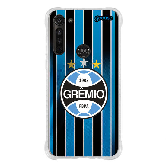 Capinha para celular  Gremio Uniforme 1 2026 Escudo
