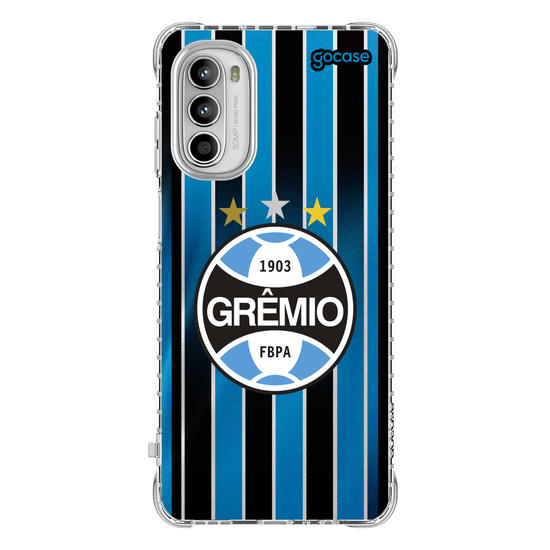 Capinha para celular  Gremio Uniforme 1 2026 Escudo