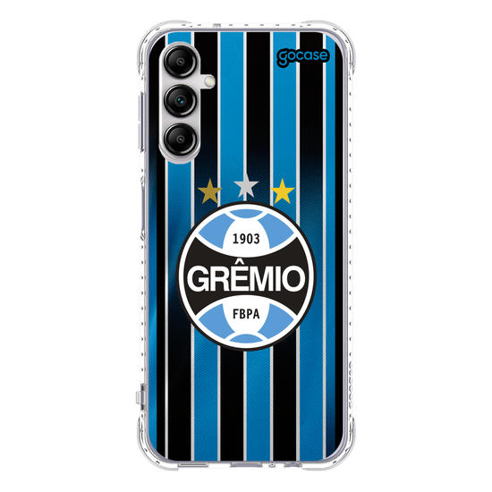 Capinha para celular  Gremio Uniforme 1 2026 Escudo