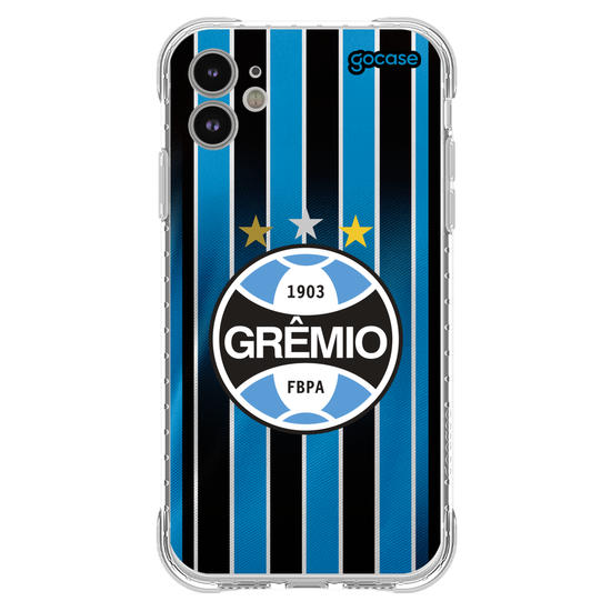Capinha para celular  Gremio Uniforme 1 2026 Escudo