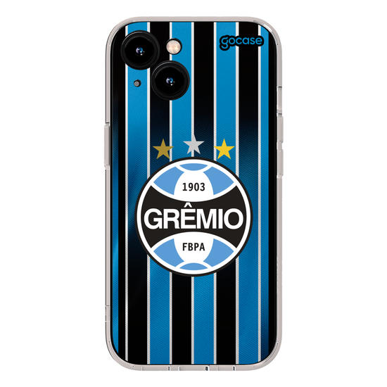 Capinha para celular  Gremio Uniforme 1 2026 Escudo
